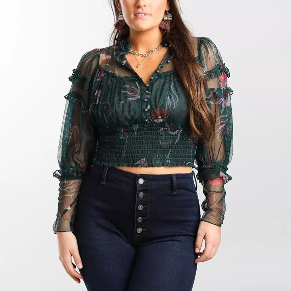 Time for Shine Cropped Top - Picture 5 of 6